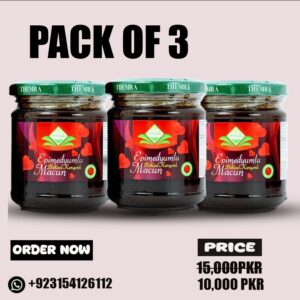 Home themra epimedium macun 3 jars bundle (240g x 3)